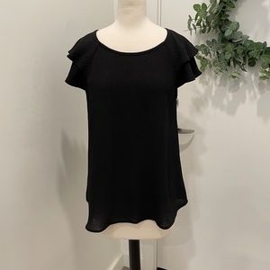 Brand new Valia Top, Size Small, in Black